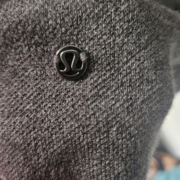 Lululemon After Asana Wrap Gray Reversible Cardigan Sweater Size OS - Picture 8 of 11